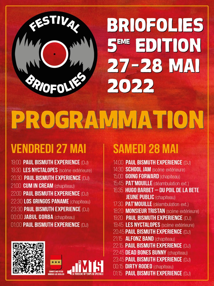Programme BrioFolies 2022